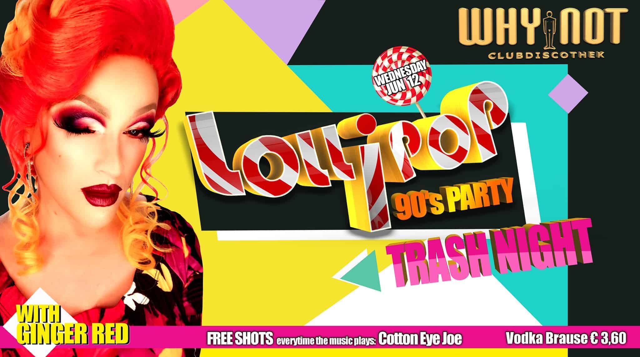 LolliPOP Trash Night with Ginger Red