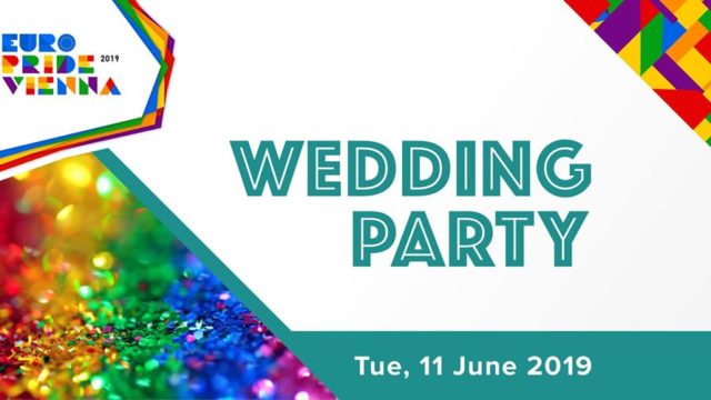 EuroPride Party Wedding Day/Hochzeitstag 2019