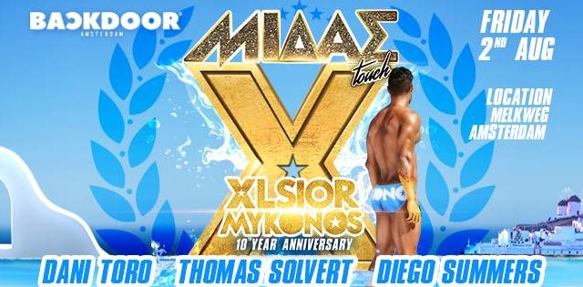 Backdoor – The Pride Edition ft. XLSIOR Mykonos