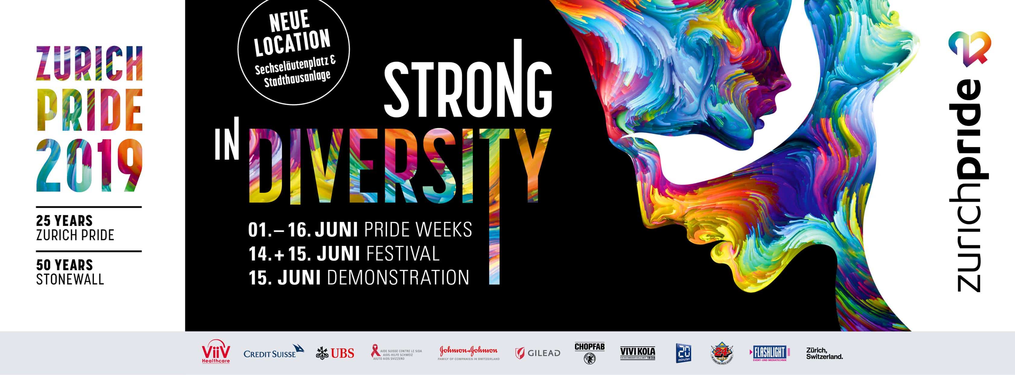 Zurich Pride Demonstration 2019