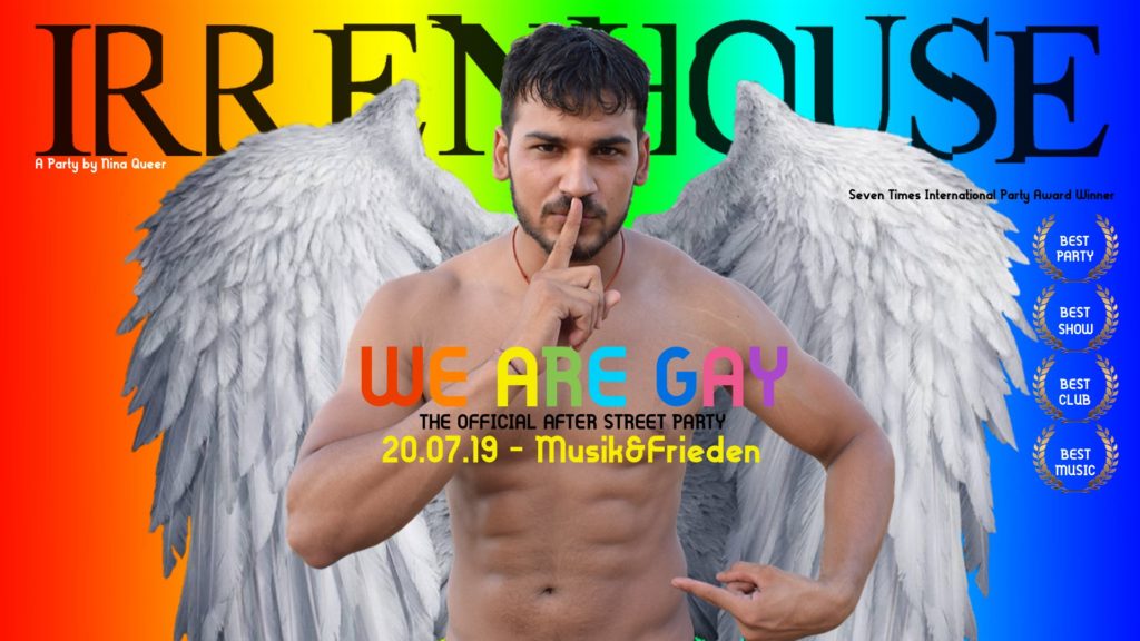 Irrenhouse – We Are Gay – The Official After Street Party