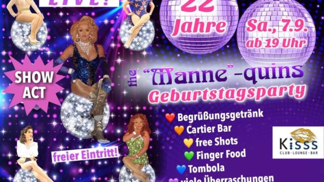 The “Manne”-Quins Geburtstagsparty