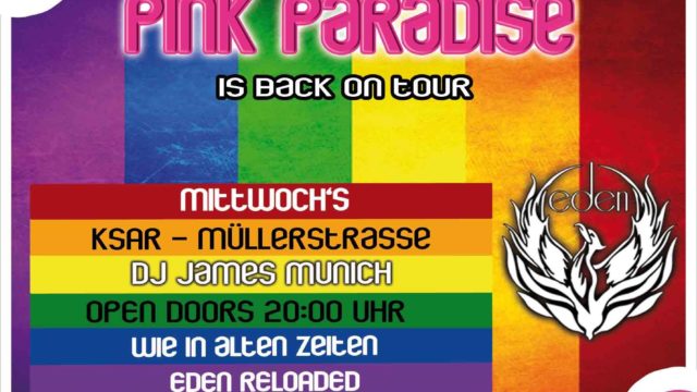 Pink Paradise im KSAR mit DJ James Munich