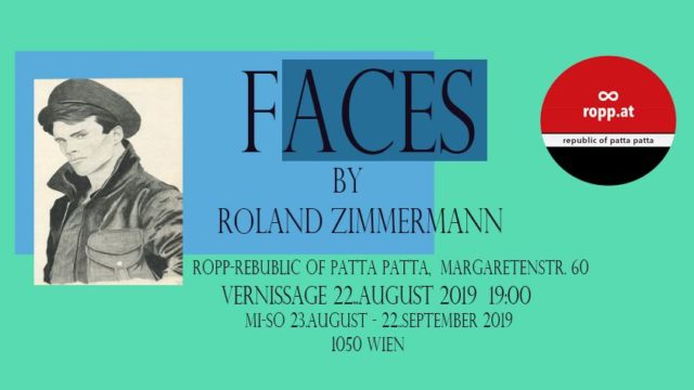 Vernissage – Roland Zimmermann “Faces”