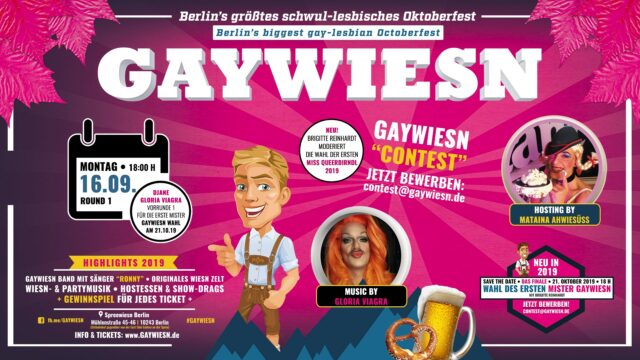 Gaywiesn 2019 l 16.09. l OANS am Montag