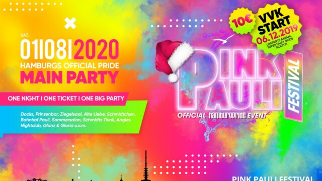 Pink Pauli Festival 2020 – Official Hamburg Pride Event