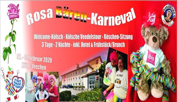 Rosa Baren Karneval 2020 Tickets Fri 07 Feb 2020 Pride Ticket
