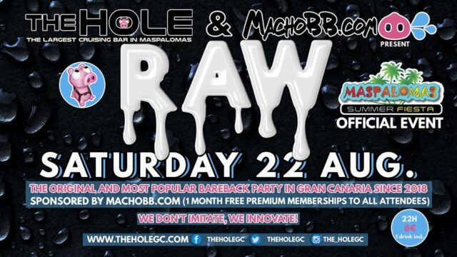 Raw by MachoBB – Maspalomas Summer Fiesta