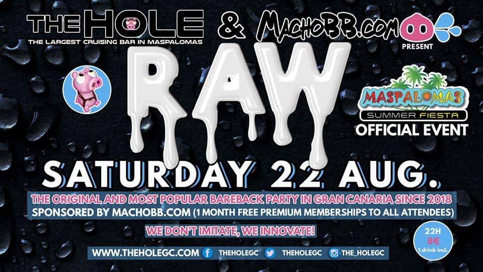 Raw by MachoBB – Maspalomas Summer Fiesta