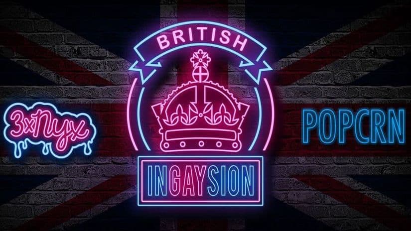 3x NYX presents POP CRN – British InGAYsion